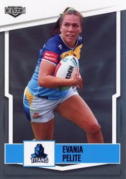 2022 NRL Elite - NRLW #NRLW18 Evania Pelite Front